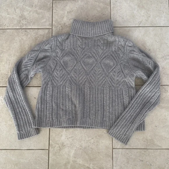 Magaschoni Cashmere Wool Blend Knit Turtleneck - Picture 5 of 12